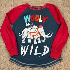 Peek Wooly and Wild Raglan Appliqué Shirt - 10